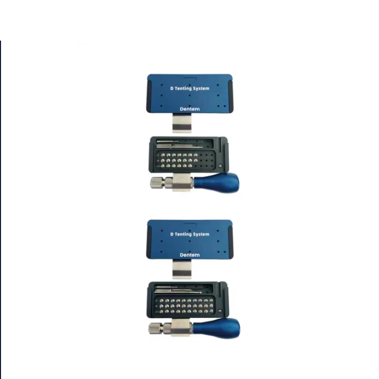 Dentem D Systema Tenting Dentale, Kit GBR pro Implantis Dentalibus, Manuale Instrumentum Chirurgicum Directivum, Vis Titanica, Instrumentum Chirurgicum Reutilizabile