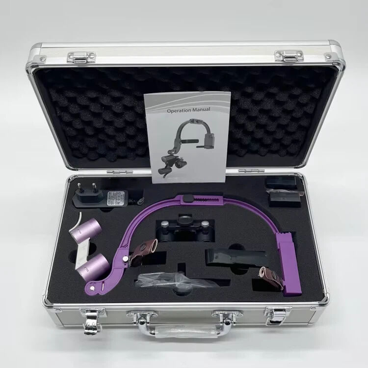OEM 2.5X 3.5X Plastic Dental Headlamp Medical Loupes Magnifier Wireless Surgical Headlight Operation Factory Supplier details