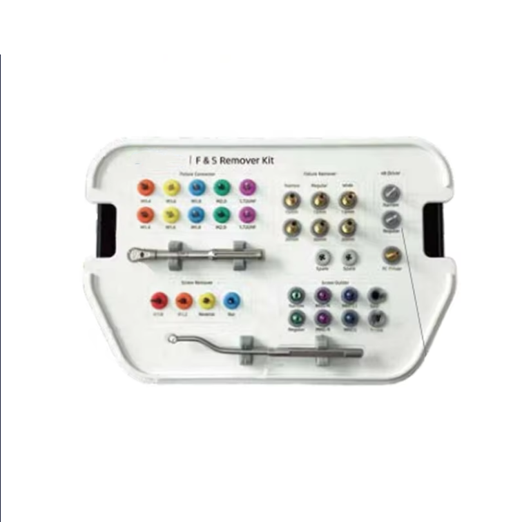Dentem Originalis Impiantorum Dentalium Kit B/S pro divisione ossis et dilatatione, originalis kit GBR pro chirurgia dentali ad usum in aedificiis hospitalariis