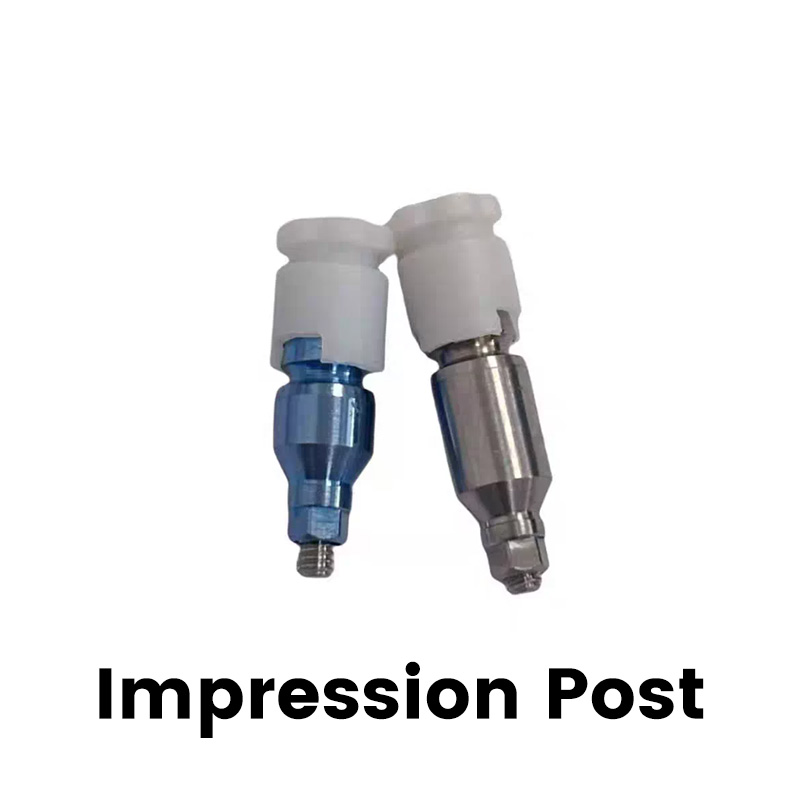 Novus Adventus Abutment Dentalis C-tech, Fabrica Sinica, Componentes Fixationis OEM, Tectus, Vis de Translatu, Abutment Rectum