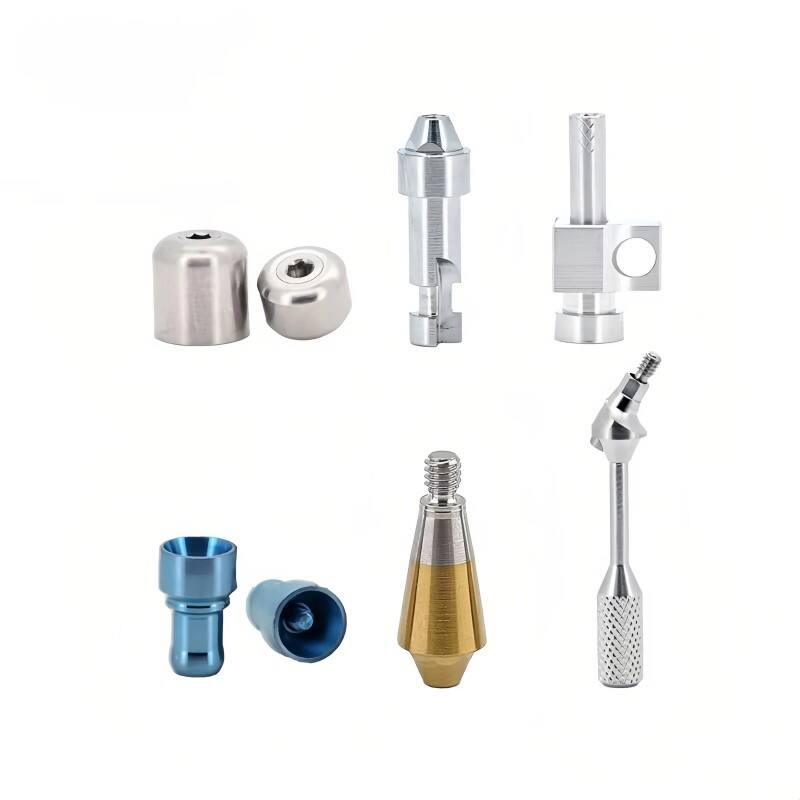 Mehrfunktionales Implantat-Abutment für Osstem-Multi-Unit-Abutments, Abdruckpfosten MUA, Analog-Heilungs-Cap für schraubengefeste Abutments