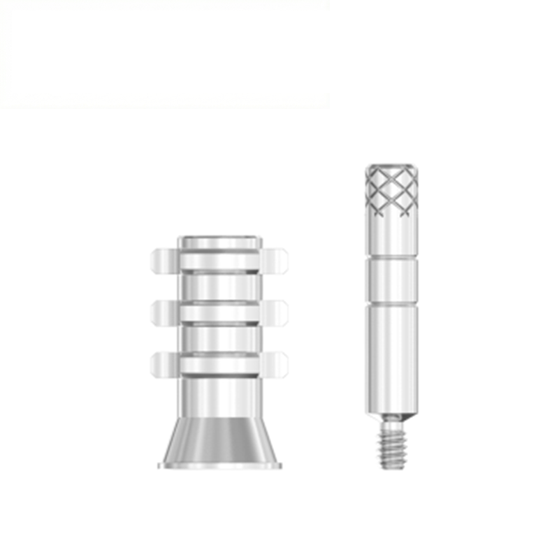 Dentis-Implantatkomponenten, Mehreinheiten-Geradabutment, Zylinder/Prothetikschraube, Titan-Abutment, OEM, Originaldaten