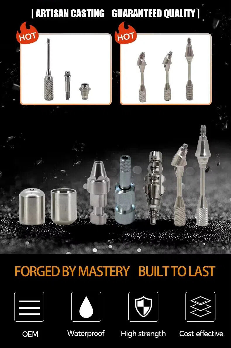 Megagen Bluediamond OEM Multi-unit Straight/Angled Abutment MUA Analog Impression Post Dental Consumables on Sale factory