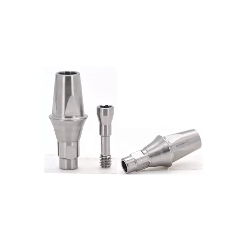 Straumann Titanium Abutmentum Sanationis Caput Clausurae Cementabile Directum/Angulatum Implantatum Analogum cum Poste Impressionis ad Usum in Aedibus Hospitalis
