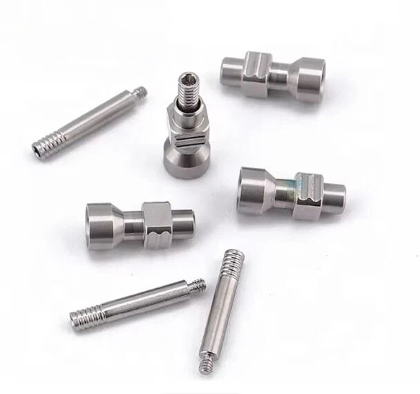 Adin-Mehrkomponenten-Zahnimplantat-Abutment aus Titan, Mehrbasis-Abutment, gerades Transferkomponente für schraubengefertigte Abutments