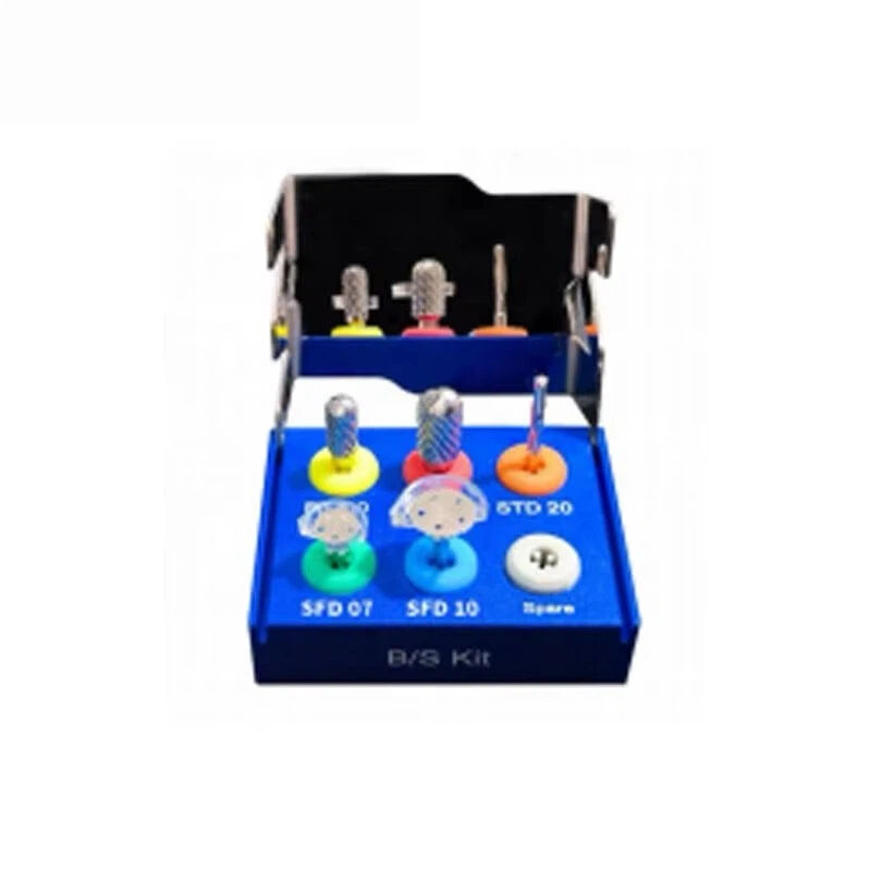 Instrumentarium Originale Dentem Mini B/S pro Implantis Dentalibus: Instrumentarium Collectorium Ossis pro Chirurgia Implantorum Dentalium ad Levigationem Gingivarum ex Corea
