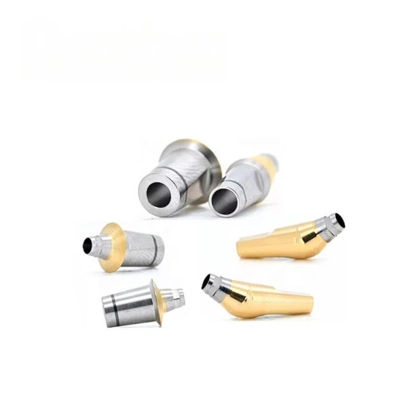 Abutmentum implantare angulare rectum cementabile, OEM, analogum implantarium, lucidum, Dentium Superline, Series Simplex, abutmentum cementabile Implantium