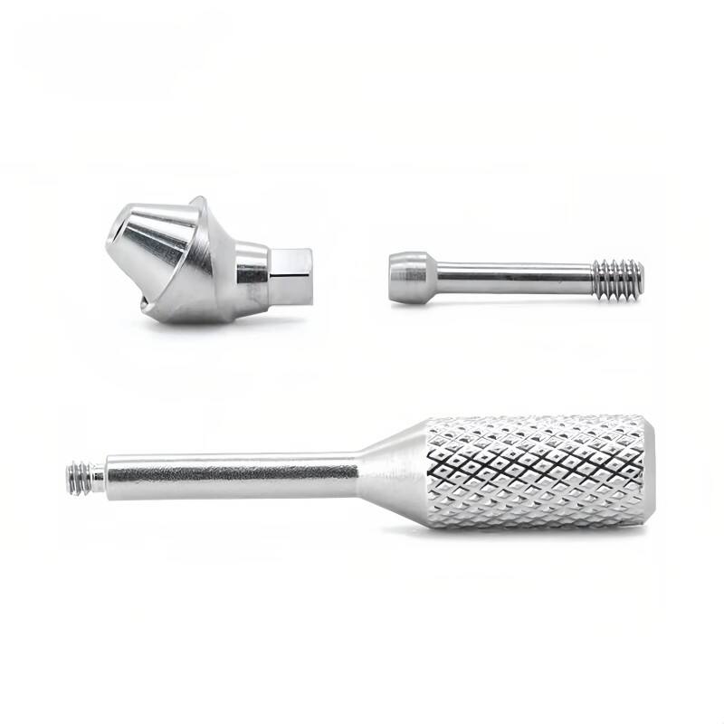 Abutment Implantis Multiplex Functionis pro Osstem Abutment Multiplici Unitate, Poste Impressionis MUA, Capite Sanationis Analogico, Abutmente Retento Vitis
