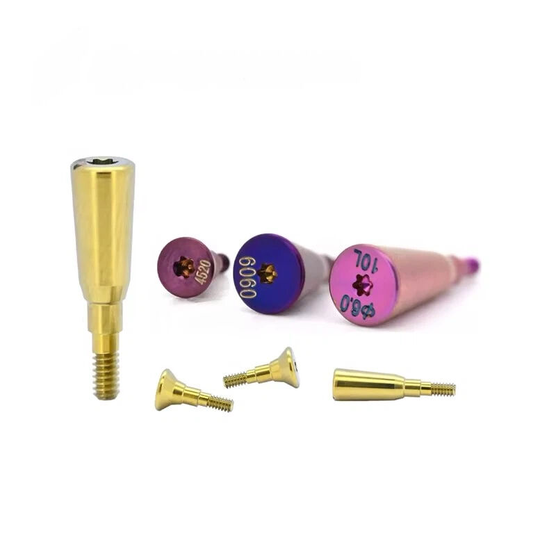 Straumann Abutmentum Cementabile/Sanationis Directum Angulatum OEM Implantatum Analogum Postis Impressionis Caput Clausurae Data Originalia