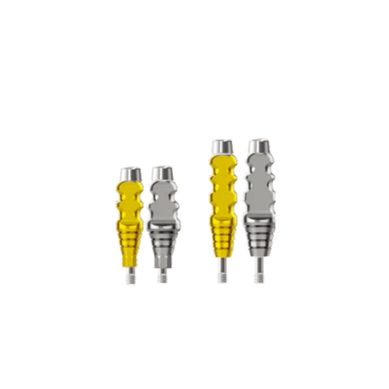 Megagen Bluediamond Optimum Pretium OEM Caput Clausurae Abutmentis Sanationis, Posta Impressionis, Implantis Cementabilibus Rectis/Angulatis Analogicis