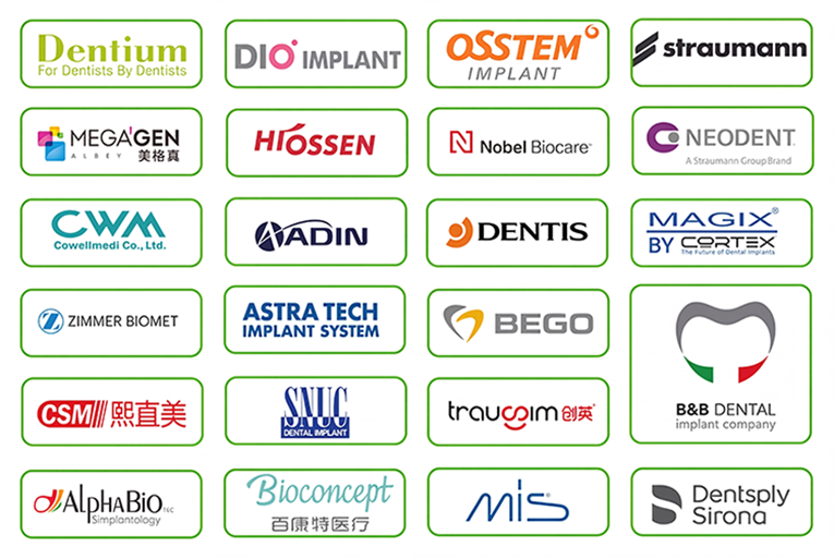 Consumabilia dentalia manualem NeoBiotech: analogum implantarium, postus impressionis, consumabilia dentalia cementabilia, OEM