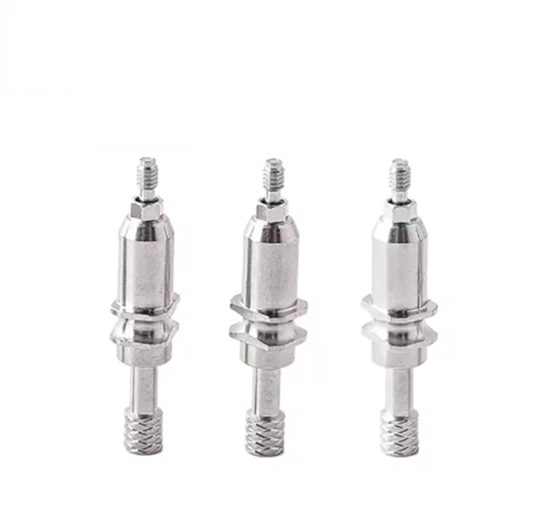 Componentis Abutmenti Dentalis Servitium OEM Fabrica Sinica Abutmentum Transmissionis Abutmentum Sanationis SLA Consumabilia Dentalia Usu ad Adin