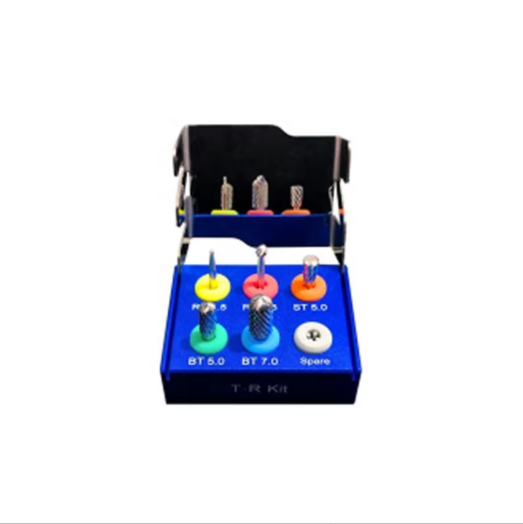 Dentem T/R Kit Instrumentorum Dentalium pro Implantis Dentalibus ad Chirurgiam Sinus et Ad Nivelationem Ossium, Originale ex Corea