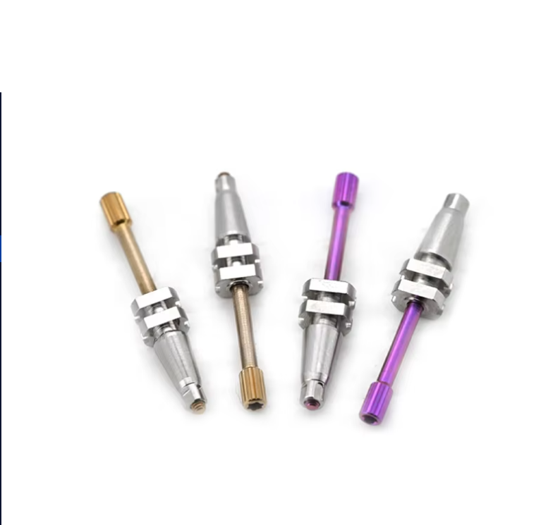 Straumann Titanium Abutmentum Sanationis Caput Clausurae Cementabile Directum/Angulatum Implantatum Analogum cum Poste Impressionis ad Usum in Aedibus Hospitalis