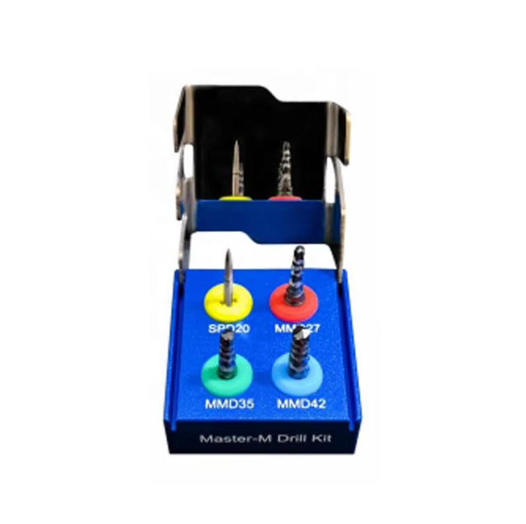 Dentem Dental Implant Kit Trephine Kit Pulvis Concentrator Ossium Dental Implant Collects Os Mini Burs Kit Series