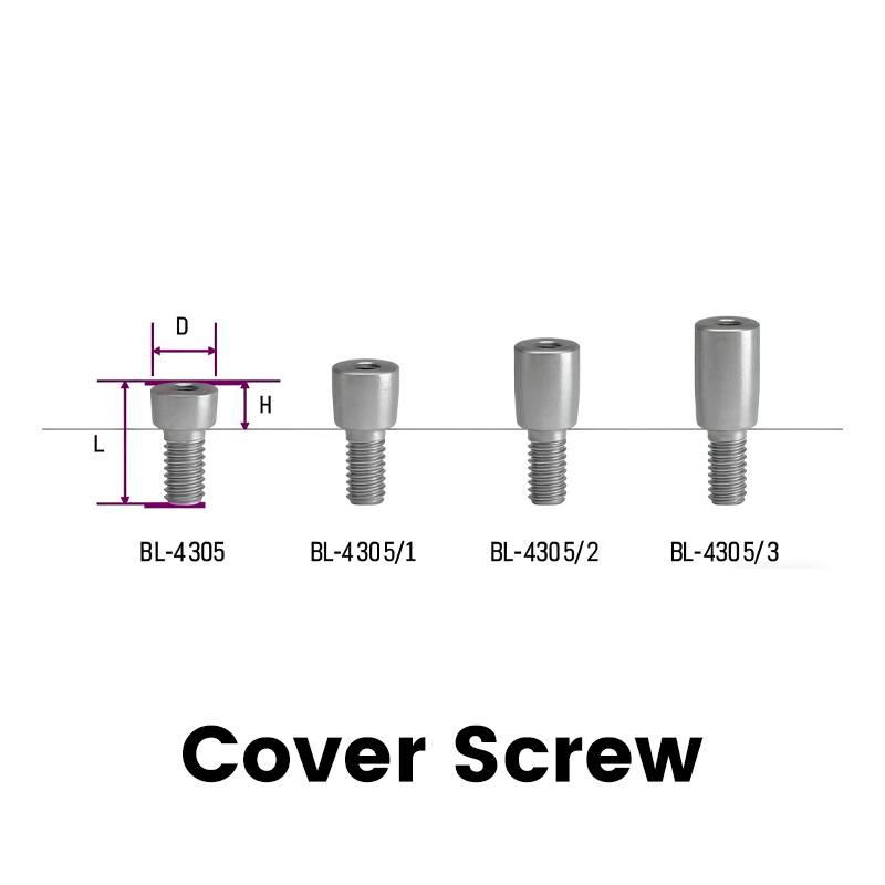 Novus Adventus Abutment Dentalis C-tech, Fabrica Sinica, Componentes Fixationis OEM, Tectus, Vis de Translatu, Abutment Rectum