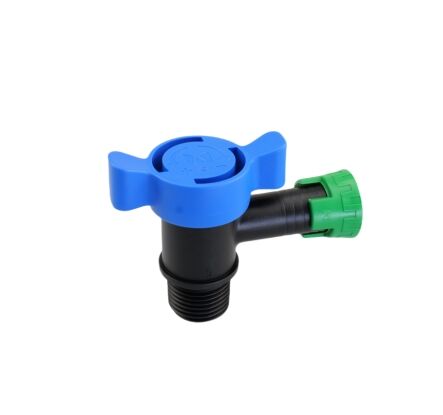 Lock Ring Elbow Valve for Drip Tape