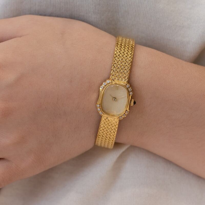 Discover the Allure of Rhinestone Fringe in Vintage Women's Watches