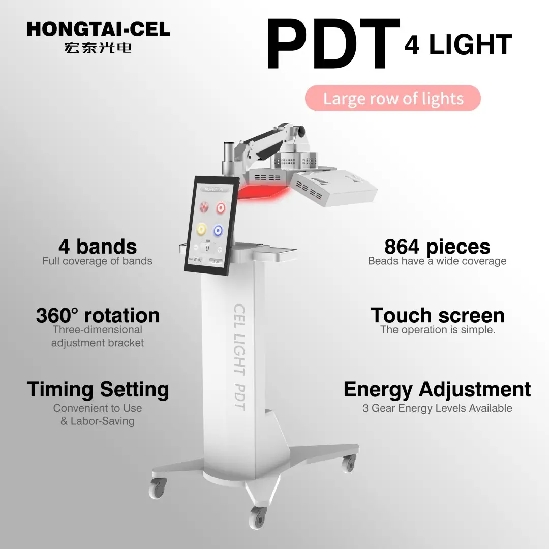 PDT LED Light Therapy Machine: How To Select The Best Wavelength For Treatments?