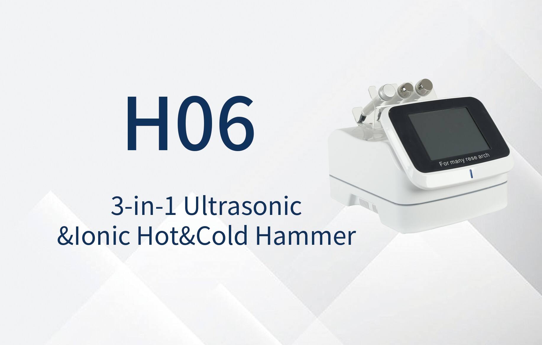H06 3-in-1 Ultrasonic &lonic Hot&Cold Hammer