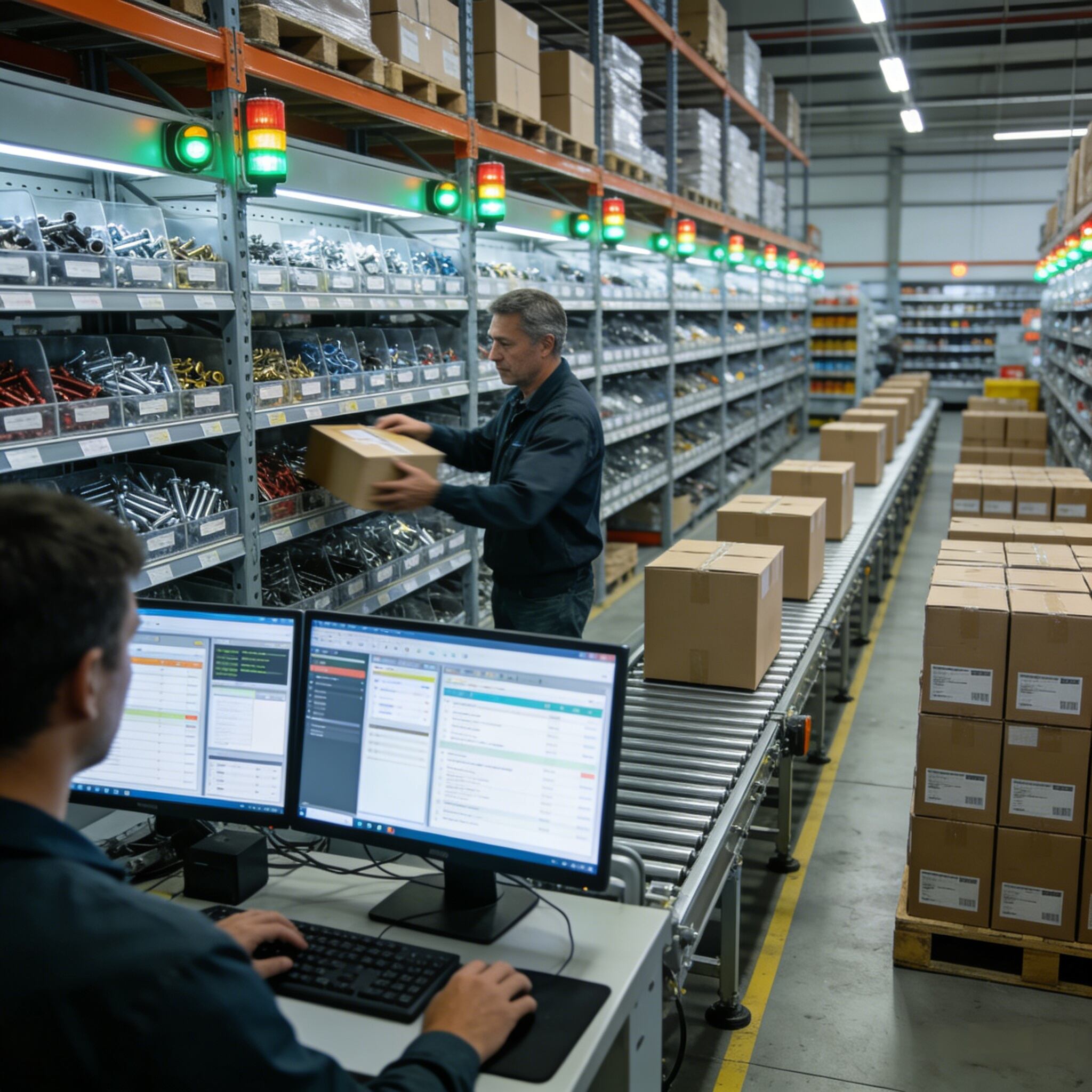 Efficiently respond to supermarket orders