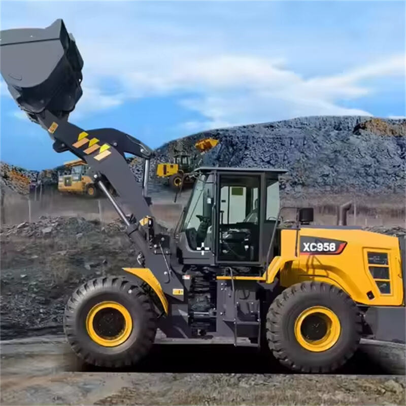 ładowarka kółkowa XC958 o ładowności 5,8 tony, ciężka ładowarka do zadań wymagających dla XCMG