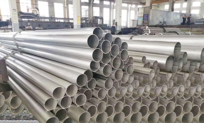Stainless steel welded pipe warehouse - Wenqiang Steel