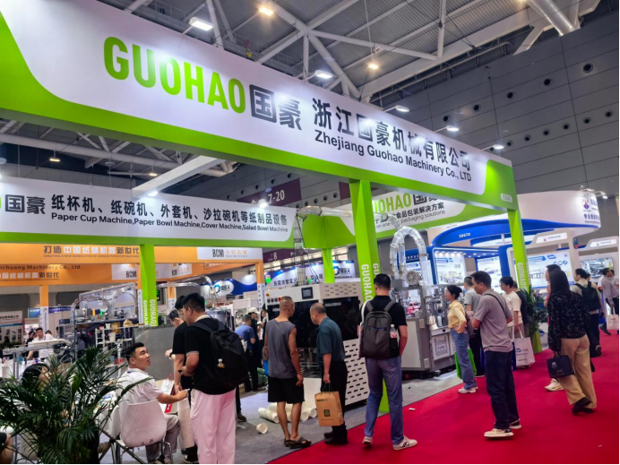 GUOHAO & QICHEN Premiere New Paper Bowl Production Line and Paper Lid Machine at WEPACK 2026, Demonstrating Integrated Manufacturing Strength