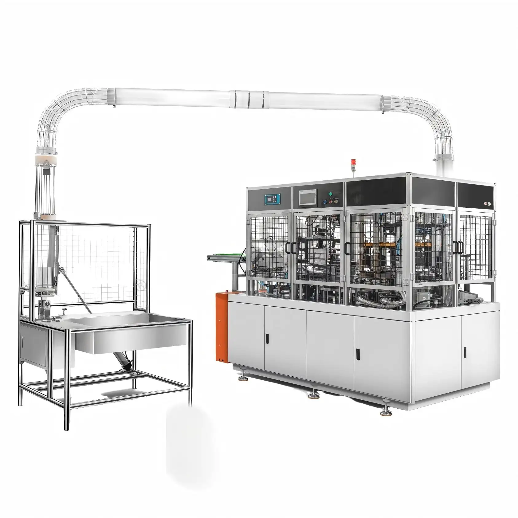 What are common issues encountered in a paper cup machine production process?