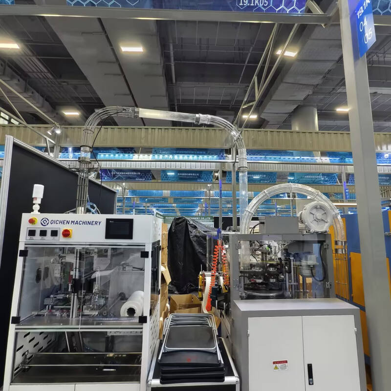 QICHEN Shines at the 139th Canton Fair: G12 High-Speed Paper Cup Machine & Vertical Packing Machine Integrated Solution Draws Attention, Exhibition Successfully Concluded