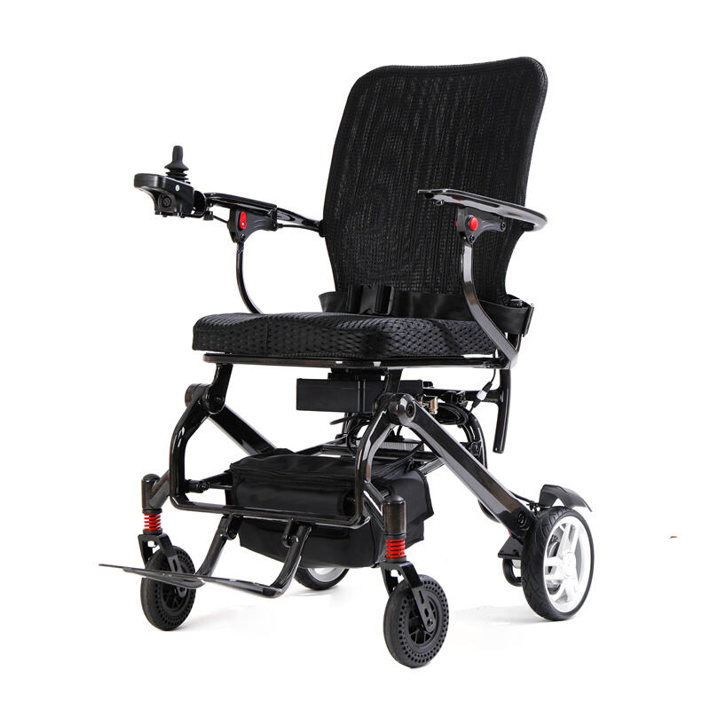 AQN 電動車椅子 黒 カーボンファイバー AQN 電動車椅子 黒 カーボン