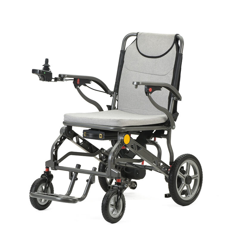 OEM/ODM Customizable Lightweight Magnesium Alloy Folding Electric Wheelchair 