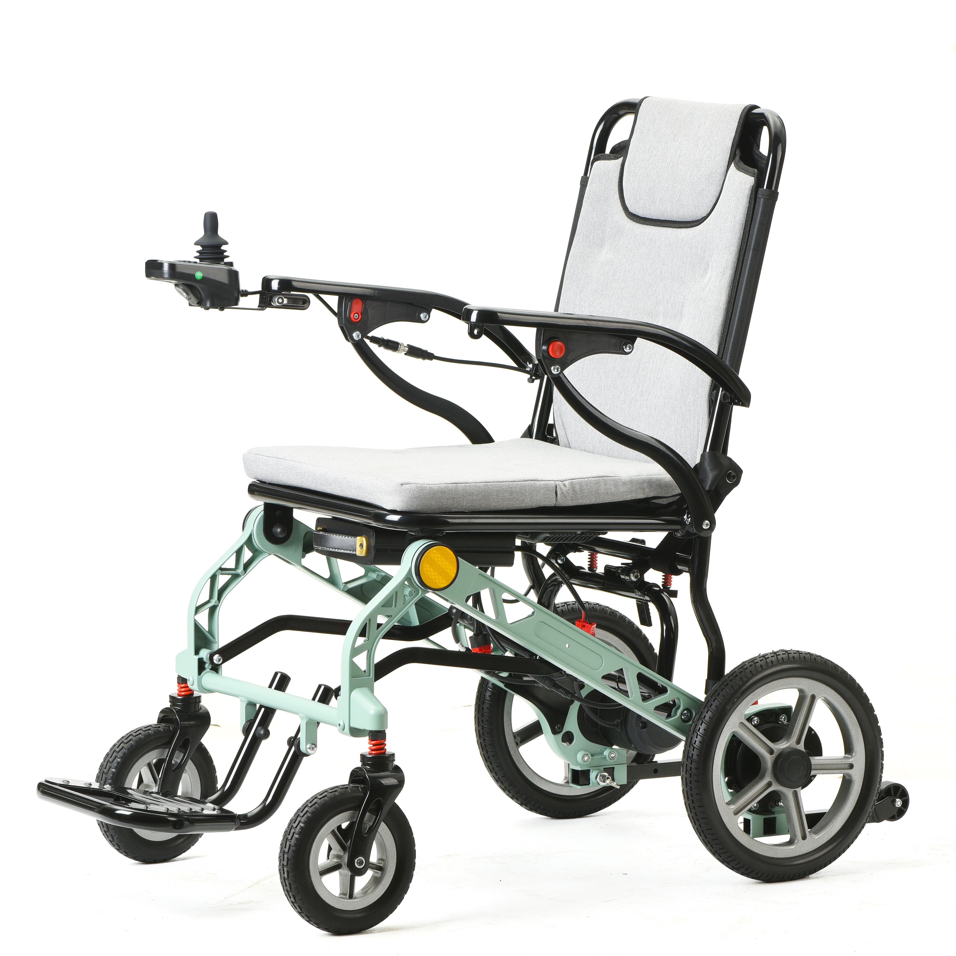 Customizable Magnesium Alloy Folding Electric Wheelchair Lightweight