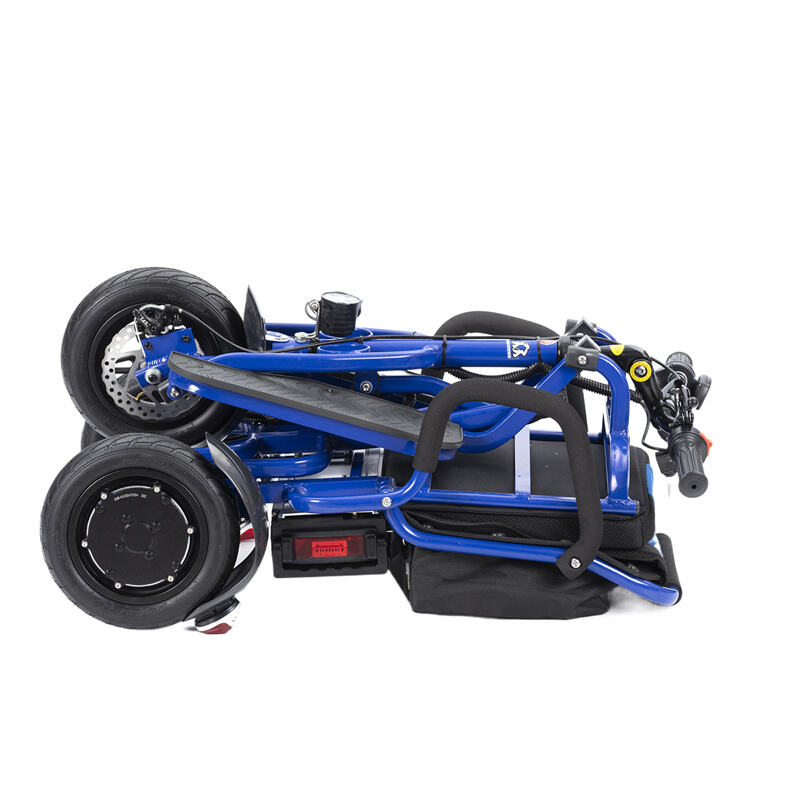 Red Four Wheel Electric Senior Mobility Scooter