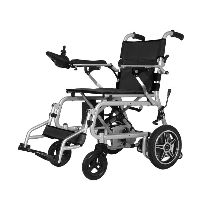 Cheap Price Carbon Steel Lightweight Folding Electric Wheelchair
