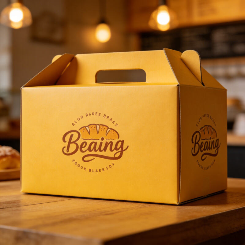 Food pack paper box grease resistant paperboard box for packing sandwiches pastries and dry food items safely