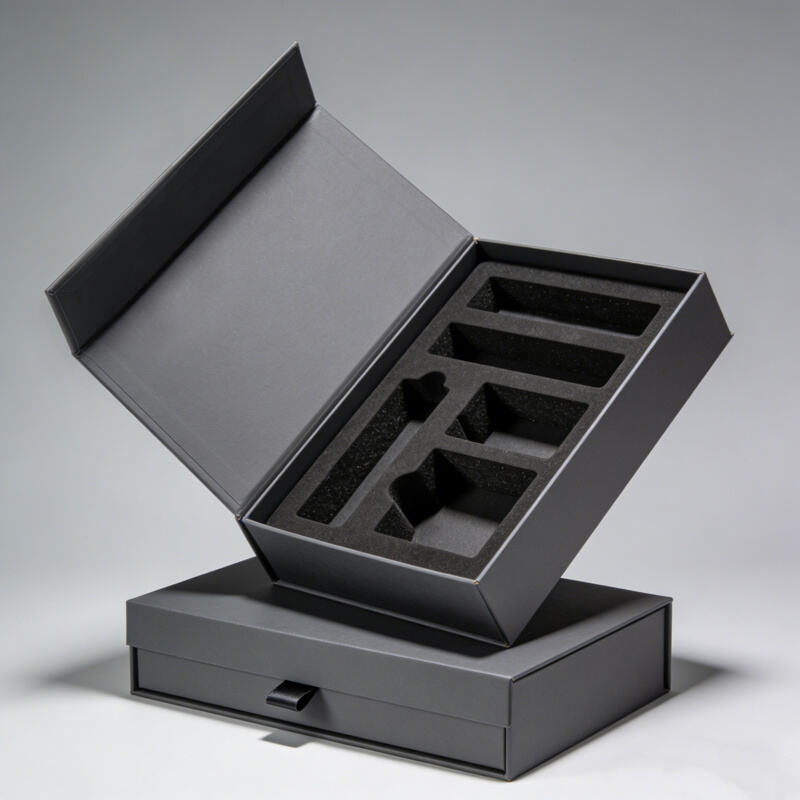 Gift paper box recycled kraft paper with ribbon for an eco conscious and natural gift presentation