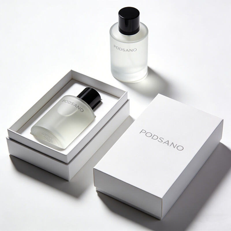 Perfume box luxury packaging with magnetic closure for premium fragrance brands and high end gift presentation