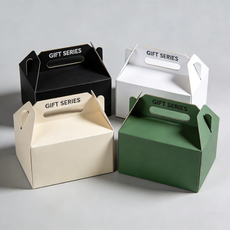 Custom Corrugated Paper Carton Box For Shipping Kraft Cardboard Packaging With Handle For Heavy Product Electronic Tool