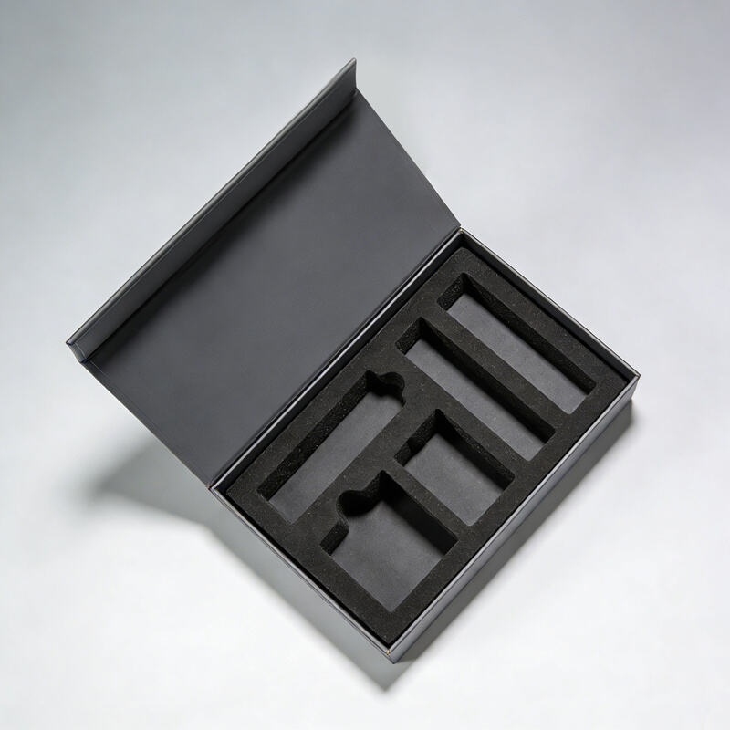 Gift paper box recycled kraft paper with ribbon for an eco conscious and natural gift presentation