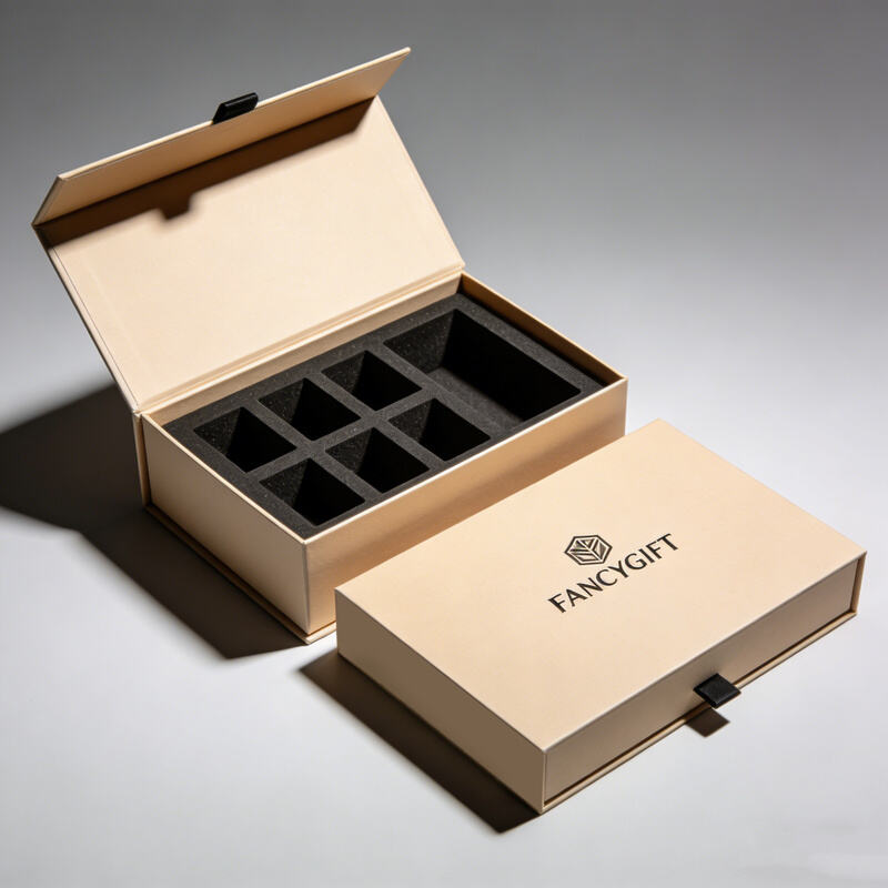 Collapsible gift boxes with magnetic closure paper material for easy storage and eco friendly