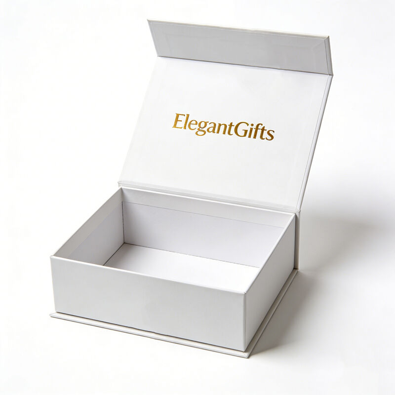 Magnetic box with window to display products inside perfect for retail and food items
