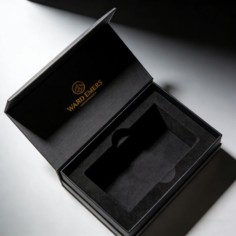 Collapsible gift boxes with magnetic closure eco friendly paper material for sustainable packaging