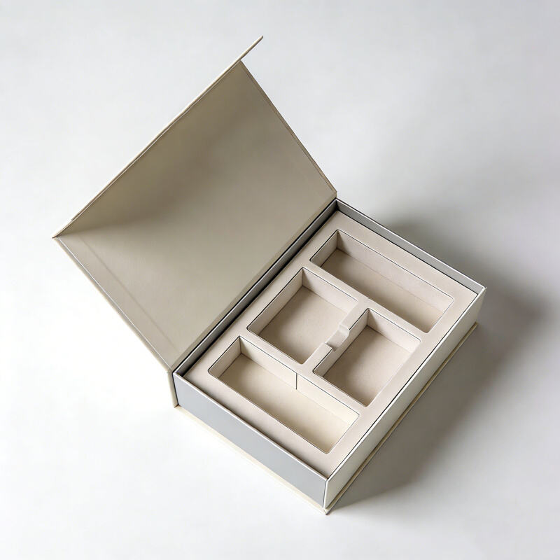 PR Box Packaging Cosmetics for Gift Sets and Display with Custom Printed Design and Logo