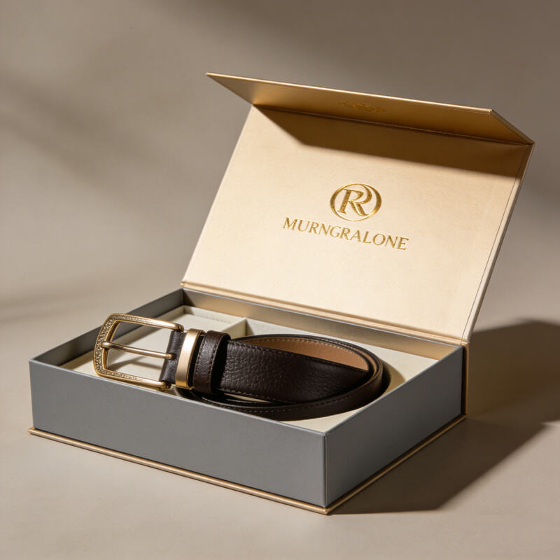 Elegant magnetic closure clothing packaging box with velvet finish and ribbon bow for luxury gift presentation