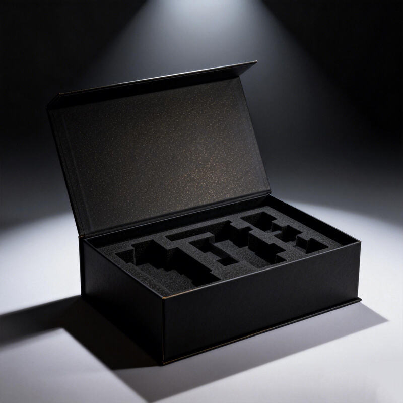 Collapsible gift boxes with magnetic closure eco friendly paper material for sustainable packaging