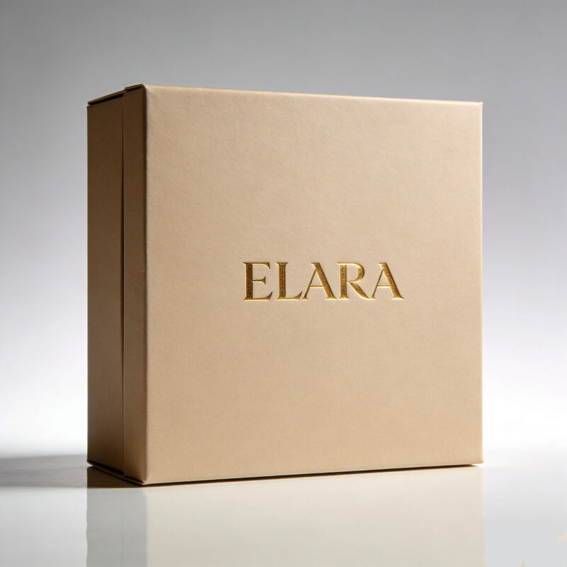 Small gift box for jewelry rings earrings and precious items with foam insert for protection