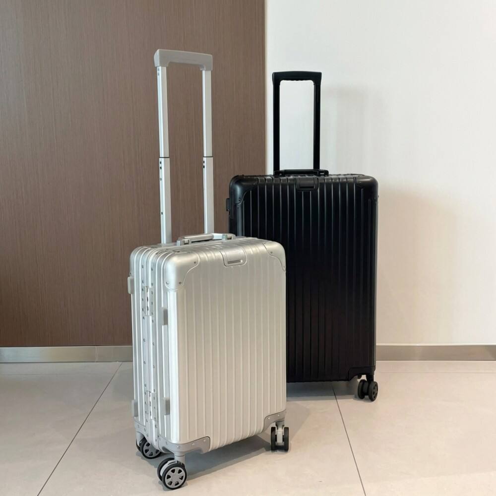 Algehele Aluminium Kofferbagasie vir Besigheidreise met TSA-slot, universele wiele en minimalistiese ontwerp