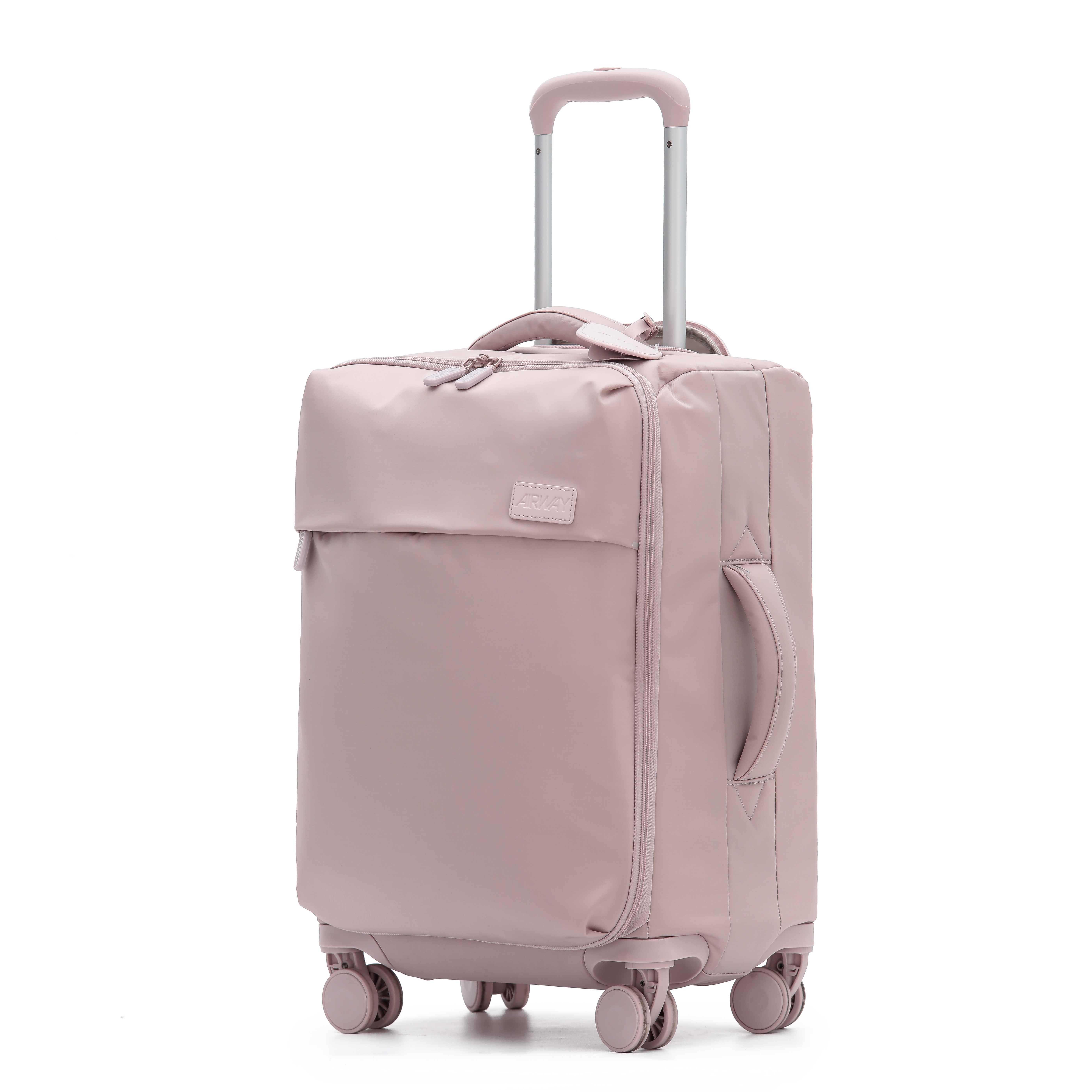 20-Inch Ultra-Light Waterproof Cloth Trolley Luggage Case 24-Password Box Spinner Large Capacity Airway Boarded Suitcase