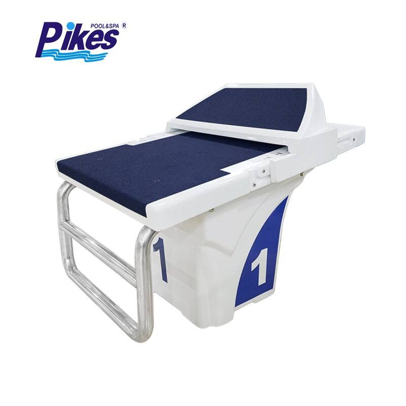 Swimming Pool High-Quality One-Step Starting Blocks – Stainless Steel & Fiberglass